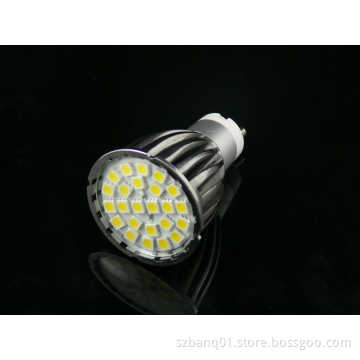 GU10 Base 24 PCS 5050 SMD LED Lamp/Aluminum Alloy Housing